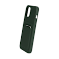 Pikkukuva 2 / 3: iPhone 12 Pro Max Silikonskal med Korthållare - Militärgrön Dark green