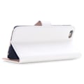 Miniatyrbillede 2 af 4: iPhone 6/6S Plus Plånboksfodral med Stativ - Vit White