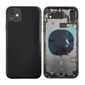 iPhone 11 Baksida Komplett OEM med Smådelar - Svart Black