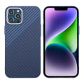 Miniatyrbild 1 av 6: Kolfiber Skal iPhone 12 Pro Max - Blå & Grå multifärg