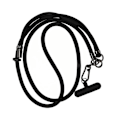 Pikkukuva 2 / 2: Mobilhalsband Universal justerbart - Svart Black
