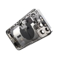 Pikkukuva 4 / 10: iPhone 14 Pro Max Baksida med Komplett Ram - Silver Silver