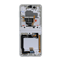 Miniatyrbillede 3 af 5: Samsung Galaxy Z Flip 3 5G 2021 (F711) Skärm med LCD Display Original - Kräm Beige