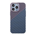 Miniatyrbillede 2 af 6: Kolfiber Skal iPhone 14 Pro - Lila & Blå Multicolor