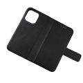 Pikkukuva 4 / 6: iPhone 13 Pro Max Plånboksfodral Läder Rvelon - Svart Black