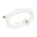 Pikkukuva 2 / 4: USB C till USB C Kabel 1m Rvelon - Vit White