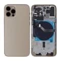iPhone 12 Pro Baksida med Komplett Ram OEM - Guld Guld