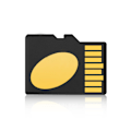 Miniatyrbillede 2 af 2: Minneskort 128GB Micro SD