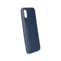 Miniatyrbillede 3 af 3: iPhone X/XS Silikonskal med Korthållare - Blå Blue