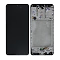 Pikkukuva 2 / 6: Samsung Galaxy A31 Skärm med LCD Display Original - Svart Black