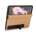 Miniatyrbillede 3 af 4: Samsung Galaxy Z Fold3 Mobilskal Fodral Läder - Brun Brown