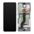 Miniatyrbillede 1 af 3: Samsung Galaxy S20 Plus 4G/5G (G985/G986) Skärm med LCD Display Original - Vit White