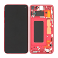 Miniatyrbillede 1 af 5: Samsung Galaxy S10e (SM-G970F) Skärm med LCD Display Original - Röd Red