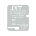 Pikkukuva 2 / 3: JXT Tools Skärmkabelskydd BGA Reballing Stencil för 12 Mini/13/13 Mini/14/14 Plus/15/15 Plus