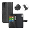 Miniatyrbillede 5 af 5: Samsung Galaxy A50s Plånboksfodral med Stativ - Svart Black