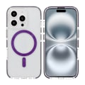 Pikkukuva 1 / 5: iPhone 16 Pro Mobilskal Magnet Dubbelskydd - Lila Purple