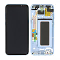 Pikkukuva 1 / 3: Samsung Galaxy S8 Plus (SM-G955F) Skärm med LCD Display Original - Korall Blå Ocean blue