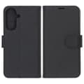 Flip Stand Leather Wallet Case For Samsung A37 Black musta