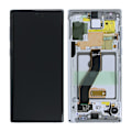 Miniatyrbillede 1 af 5: Samsung Galaxy Note 10 Skärm med LCD Display Original - Vit White