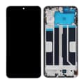 OnePlus Nord 5 Skärm med LCD Display och OEM-ram - Vit vit