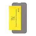 Pikkukuva 3 / 3: Skärmskydd iPhone 13 Mini Privacy - 3D Härdat Glas Transparent