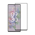 Pikkukuva 4 / 7: Skärmskydd Google Pixel 6A - 3D Härdat Glas - Svart (miljö) Black