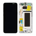 Pikkukuva 1 / 3: Samsung Galaxy S8 (SM-G950F) Skärm med LCD Display Original - Silver punainen