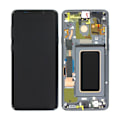 Miniatyrbillede 1 af 5: Samsung Galaxy S9 Plus (SM-G965F) Skärm/Display Original - Titanium Grå Titanium grey