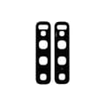 Samsung Galaxy S10/S10 Plus Kameralins Svart