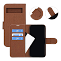Miniatyrbillede 5 af 5: Google Pixel 8A Plånboksfodral med Stativ - Brun Brown