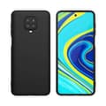 Silikonskal Xiaomi Redmi Note 9 Pro - Svart Svart