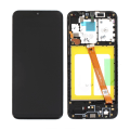 Pikkukuva 1 / 5: Samsung Galaxy A20e (SM-A202F) LCD Skärm med Display Original - Svart Black