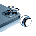 Pikkukuva 1 / 2: iPhone 12 Pro Linsskydd med Metallram - Blå (3-pack) Blue