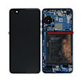 Pikkukuva 1 / 7: Huawei P40 Skärm/Display med Batteri Original - Blå Blue