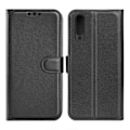 Miniatyrbillede 1 af 5: Samsung Galaxy A50s Plånboksfodral med Stativ - Svart Black