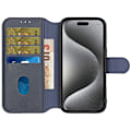 Miniatyrbild 2 av 5: iPhone 16 Plånboksfodral Rvelon - Blå Blå