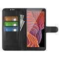 Miniatyrbild 2 av 5: Samsung Galaxy Xcover 7 Plånboksfodral med Stativ - Svart Svart