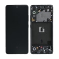Pikkukuva 1 / 3: Samsung Galaxy A51 5G (SM-A516B) LCD Skärm med Display Original - Svart Black