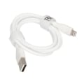 Miniatyrbillede 2 af 3: USB A till Lightning MFi Kabel Rvelon - 1 Meter Vit White