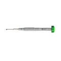 Pikkukuva 4 / 5: 2UUL  2.5mm Convex Cross 3D Screwdriver for Phone Repair-Grön Green