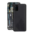 Samsung Galaxy A02s Baksida Glas - Svart Svart