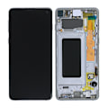 Pikkukuva 1 / 5: Samsung Galaxy S10 Skärm med LCD Display Original - Silver Silver