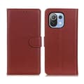 Xiaomi Mi 11 Plånboksfodral med Stativ - Brun Brown
