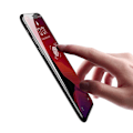 Pikkukuva 3 / 4: Skärmskydd iPhone 11/XR - 3D Härdat Glas (miljö) Transparent
