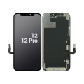 Miniatyrbild 1 av 5: iPhone 12/12 Pro In-Cell LCD Skärm Svart Svart