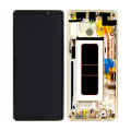 Pikkukuva 1 / 3: Samsung Galaxy Note 8 (SM-N950F) Skärm med LCD Display Original - Guld Gold
