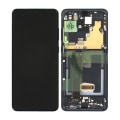 Pikkukuva 1 / 5: Samsung Galaxy S20 Ultra (SM-G988F) Skärm med LCD Display Original - Svart Black