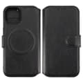iPhone 15 Plus Plånboksfodral med Magsafe Rvelon - Svart Black
