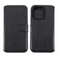 iPhone 15 Pro Plånboksfodral Magnet Rvelon - Svart Black