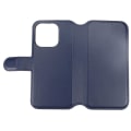 Pikkukuva 4 / 11: iPhone 15 Pro Plånboksfodral Läder Rvelon - Blå Marine blue